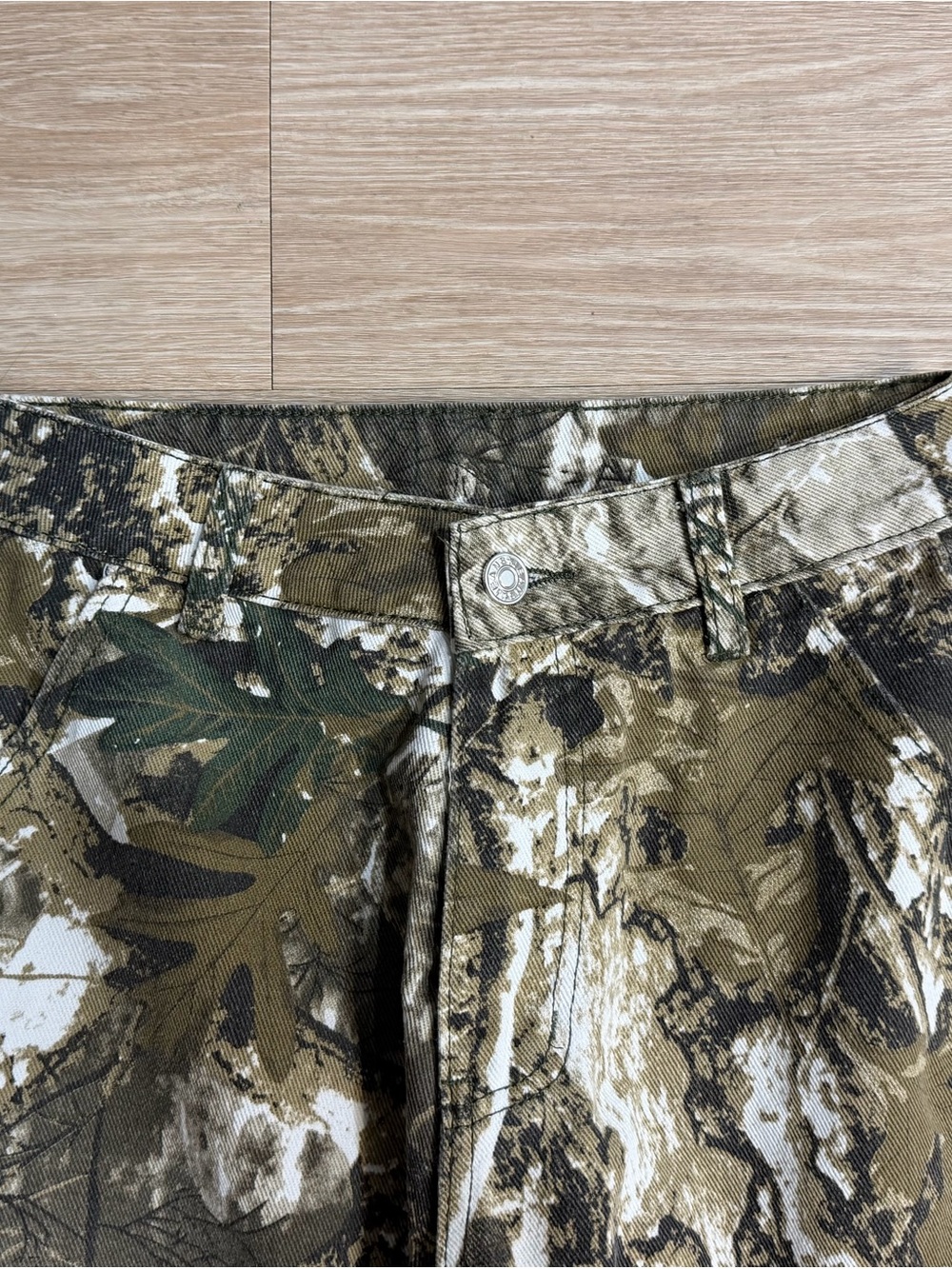 Camouflage Cargo Jeans Pants - Picture 2 of 4